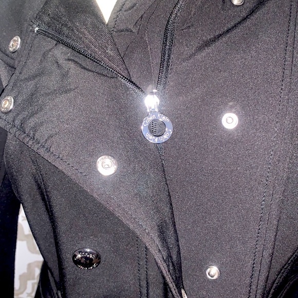 Calvin Klein water resistant Over coat knee length Small - Picture 10 of 16